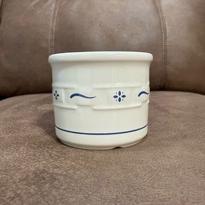 Longaberger 1pt Croc in Classic Blue Without Lid
